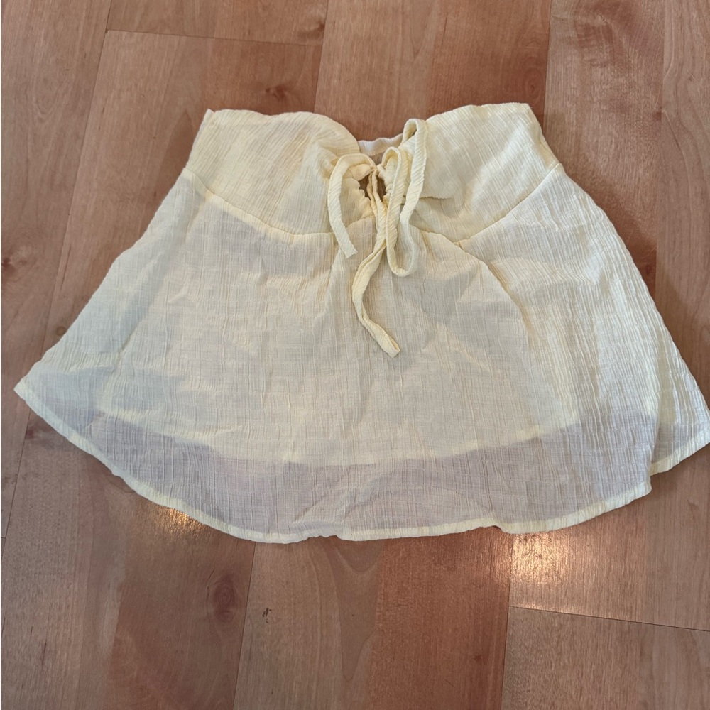 Never used strapless top